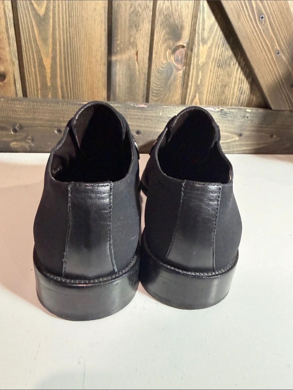 Donald J. Pliner Men's Black Double-Strap Monk Oxfords - Picture 6 of 7